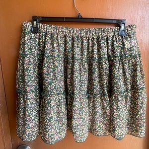 Skirt  print flowers